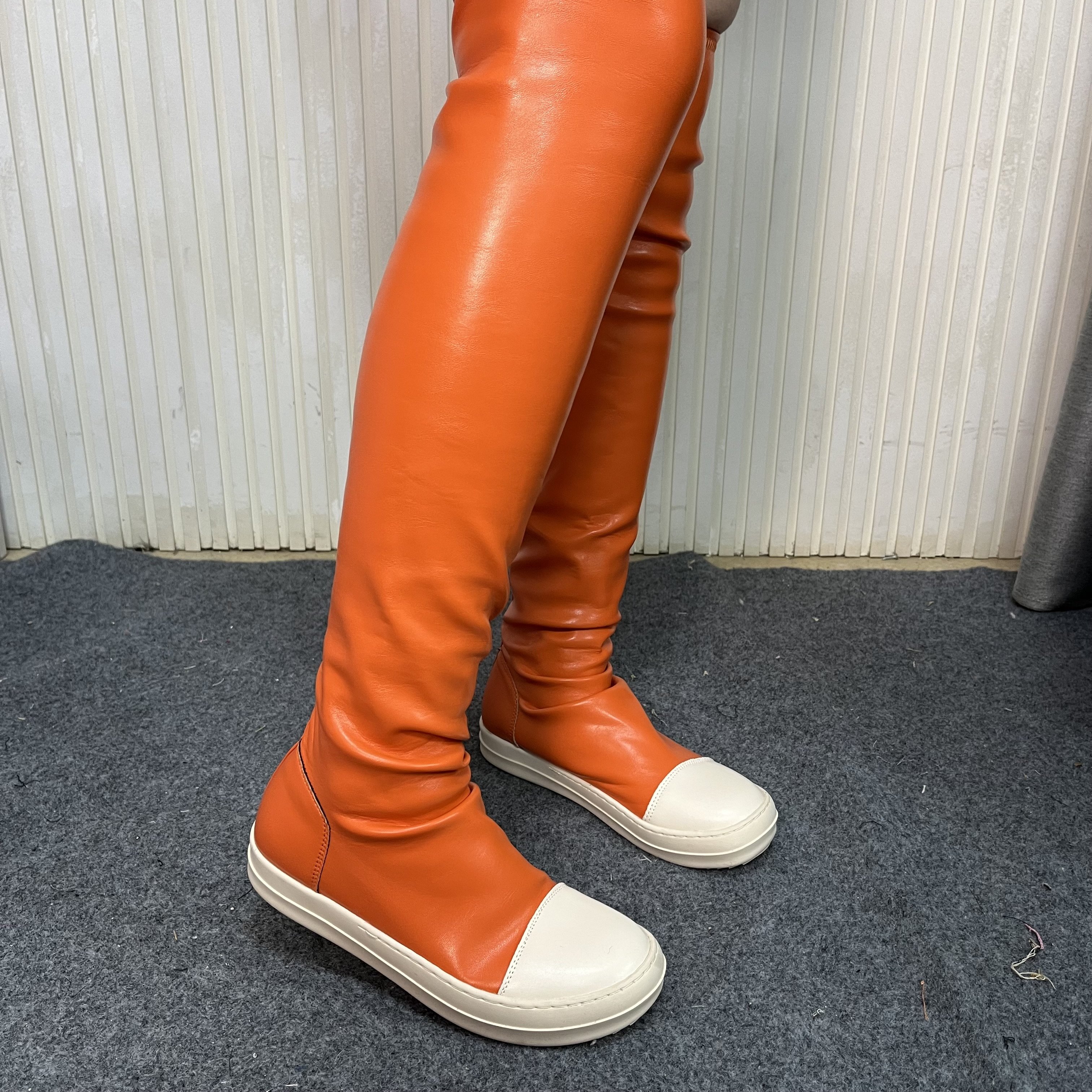 The Knee Platform Thick Soled Women's Boots Women Shoes 2023 Spring Winter Boots