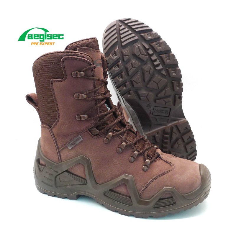 AEGISEC jungle boots nubuck desert boots men shoes puncture resistant waterproof membrane combat boots