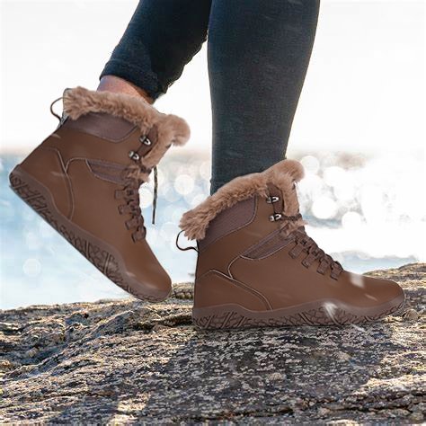 Custom Logo Lightweight Winter Microfiber Leather Anti-slip High Top Work Boots Hiking Boots Trekking Barefoot Shoes