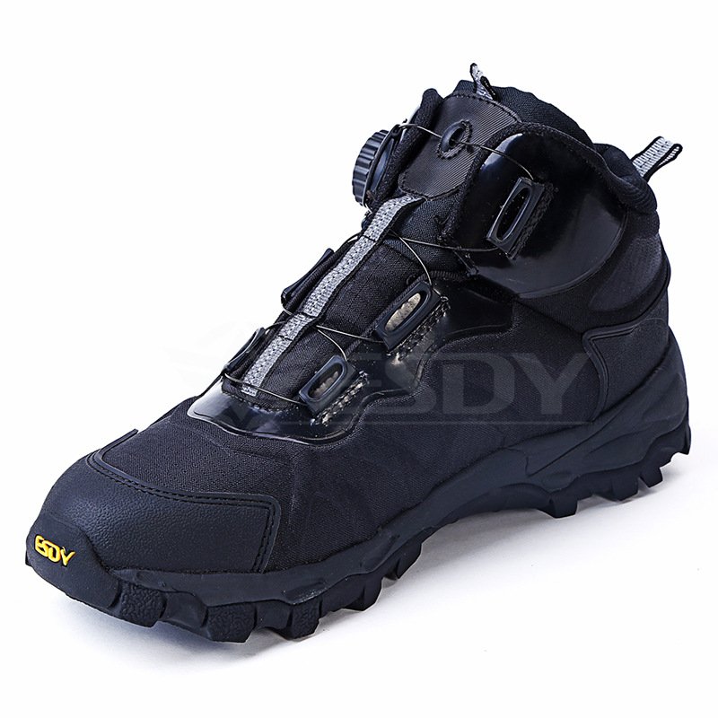 Leather Mid Cut Under Armour Black Mens Tactical Ankle Desert Steel Toe Safety Black Combat Hiking Shoes Boots For Men Women