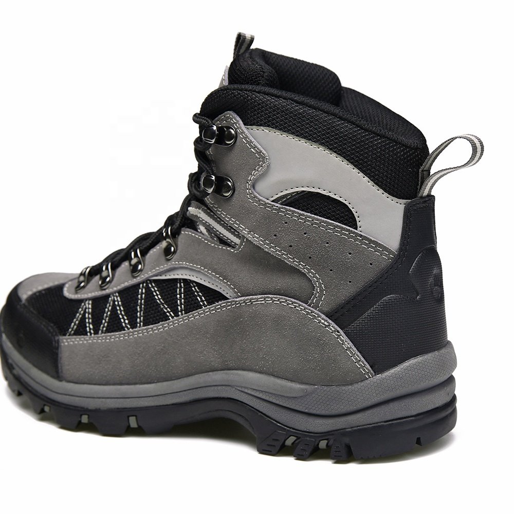 XINXING Factory Black Boots Tactical Split Leather Rubber Sole Combat Training Boots