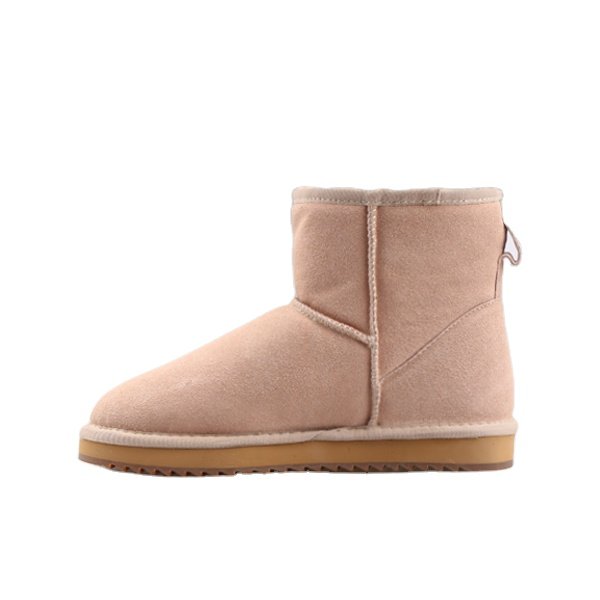 BSCI ugh classic short cow suede winter women ankle snow sheepskin fur australian boots