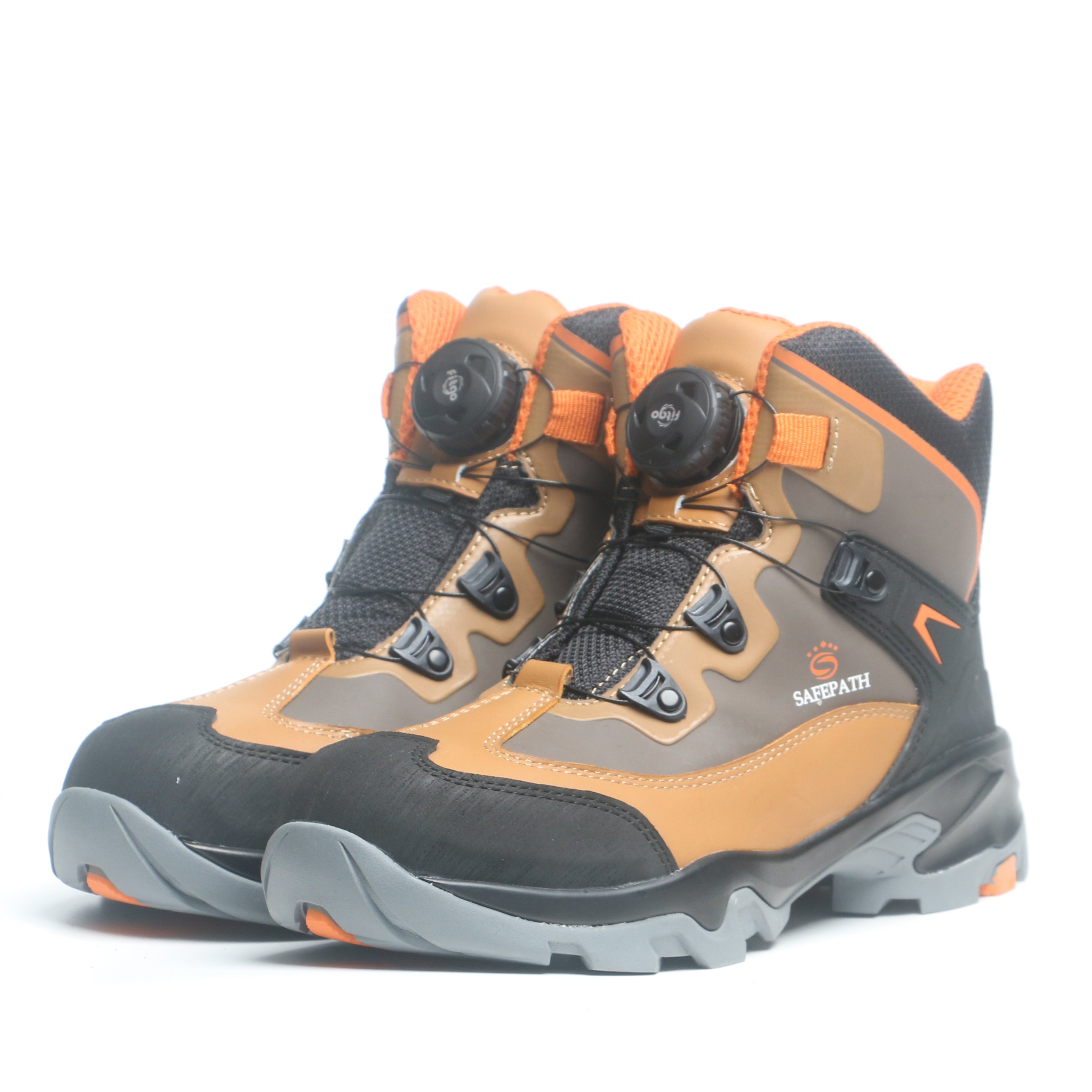 HRO S3 Rotary Buckle Protective work Boots Waterproof Tactical Boots Steel Toe Safety Boots for men