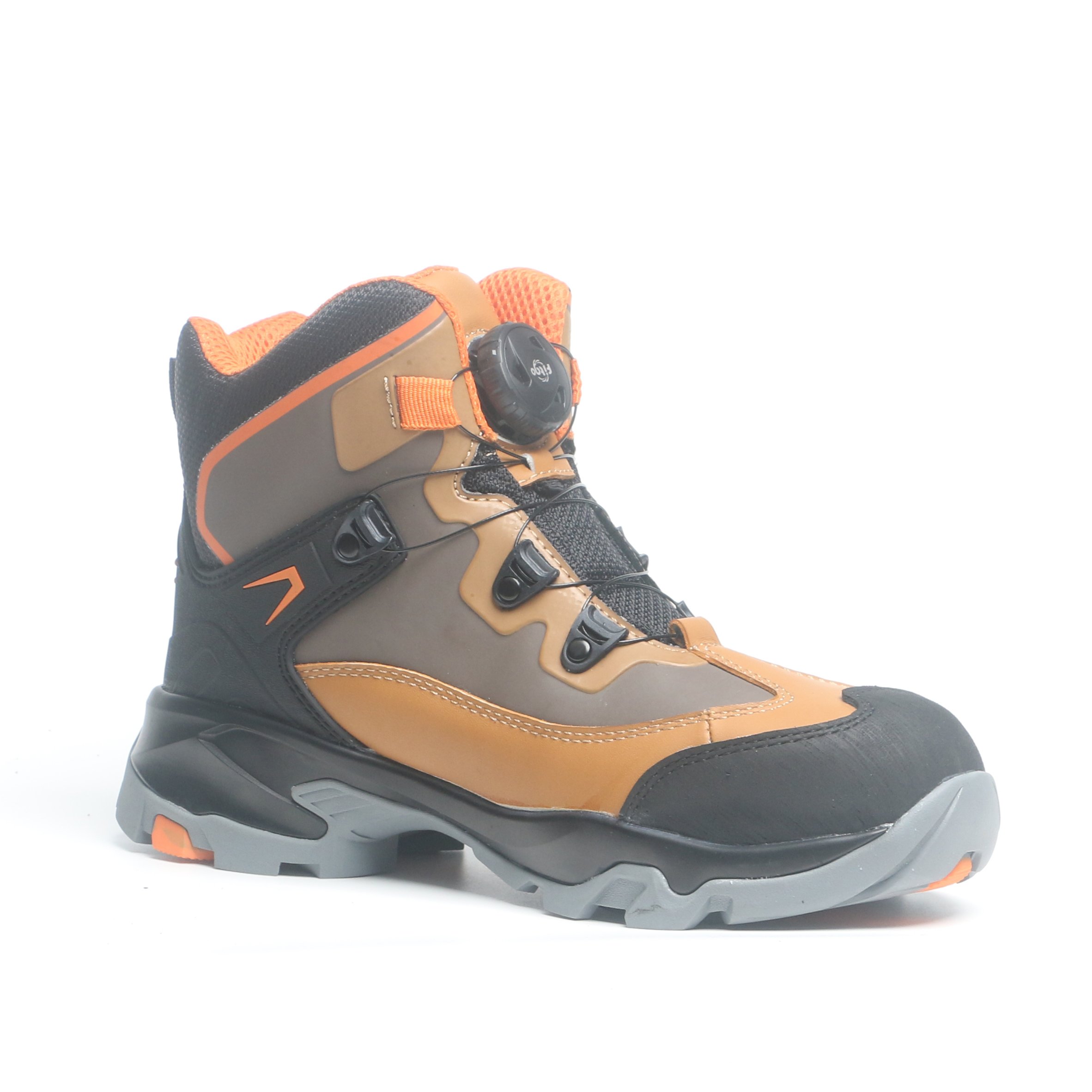 HRO S3 Rotary Buckle Protective work Boots Waterproof Tactical Boots Steel Toe Safety Boots for men