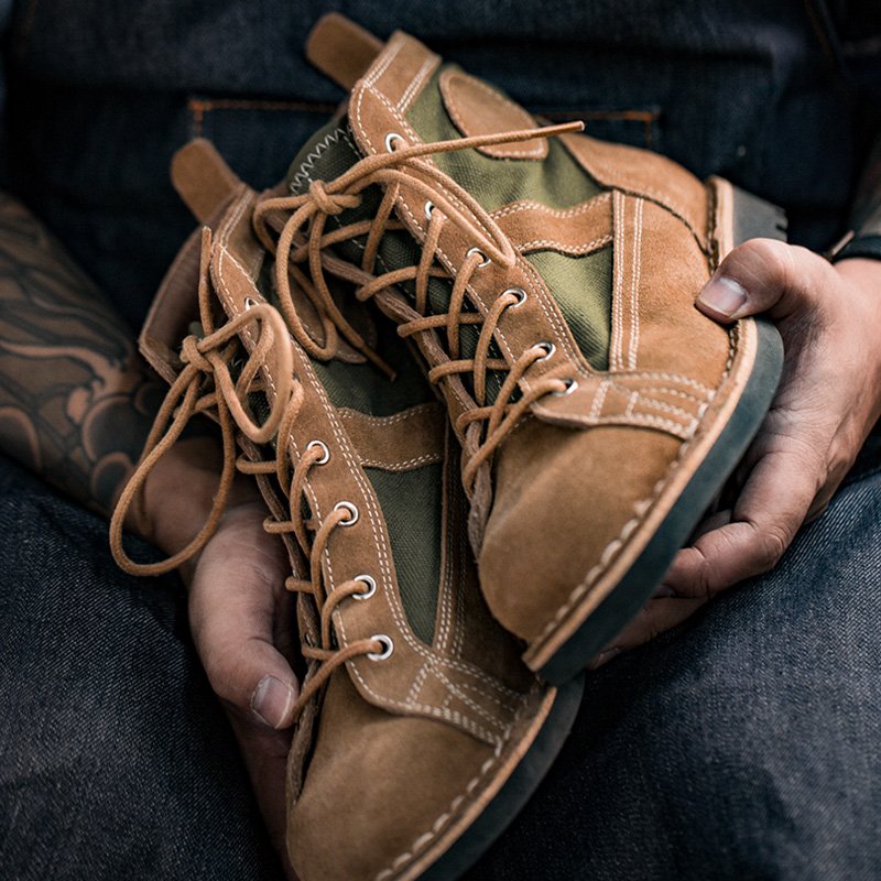 Maden Dropshipping Agent Men's Work Boots Vintage Short-Face Boot Short Trendy Versatile Work Boots Outdoor Hiking Shoes For Men