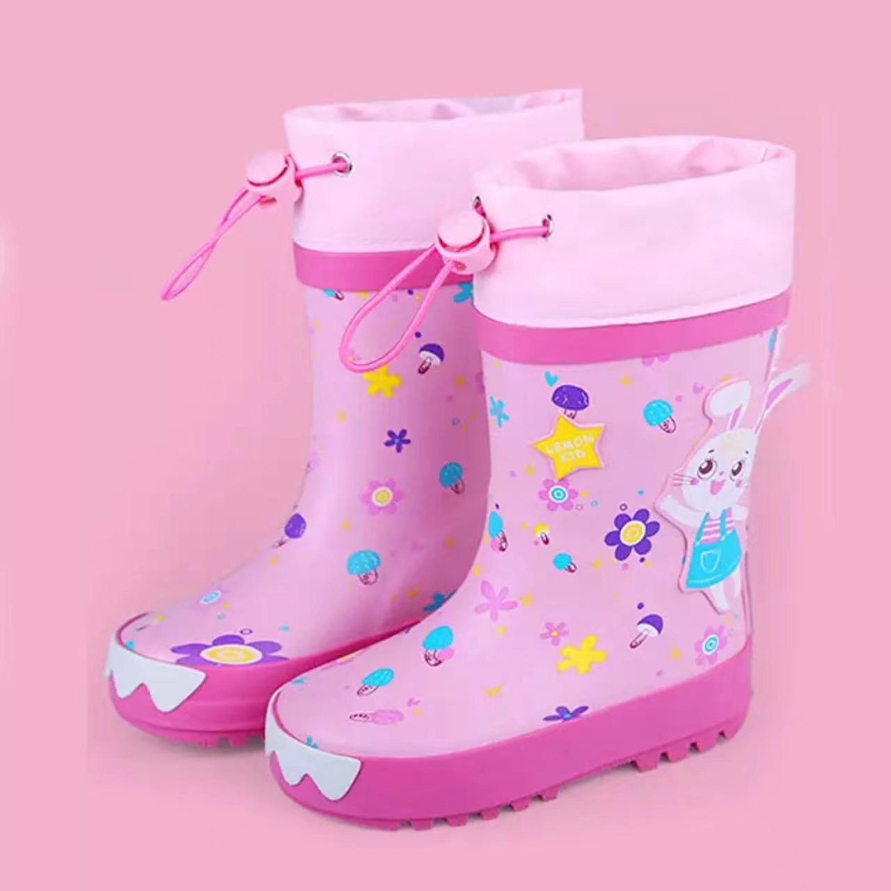 Children's Rain Shoes Modeling Anti-Skid Waterproof Environmental Protection Primary School Water Shoes Kindergarten Rain Boots