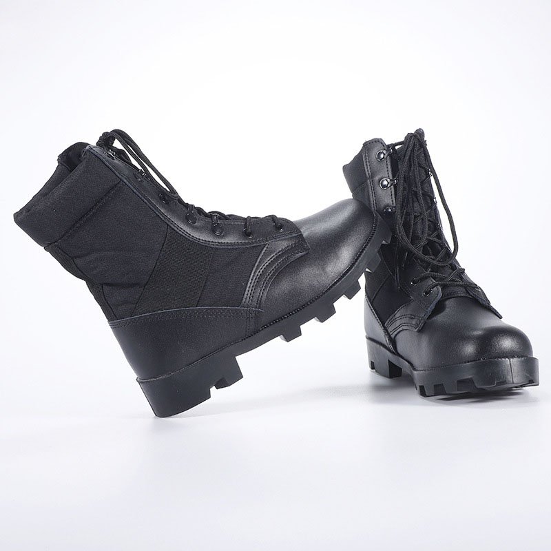 Gujia Hot Selling Waterproof Botas Tacticals Training Men Black Brown Desert Tactical Boots