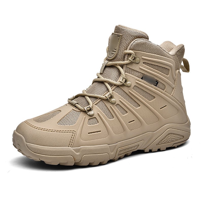 Custom Jungle Fashion Lightweight Work Shoe Safety Boots Men'S Casual Safety Combat Tactical Shoes