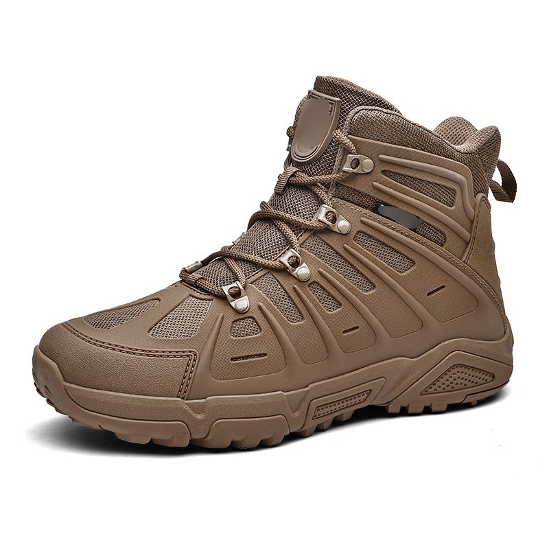 Custom Jungle Fashion Lightweight Work Shoe Safety Boots Men'S Casual Safety Combat Tactical Shoes