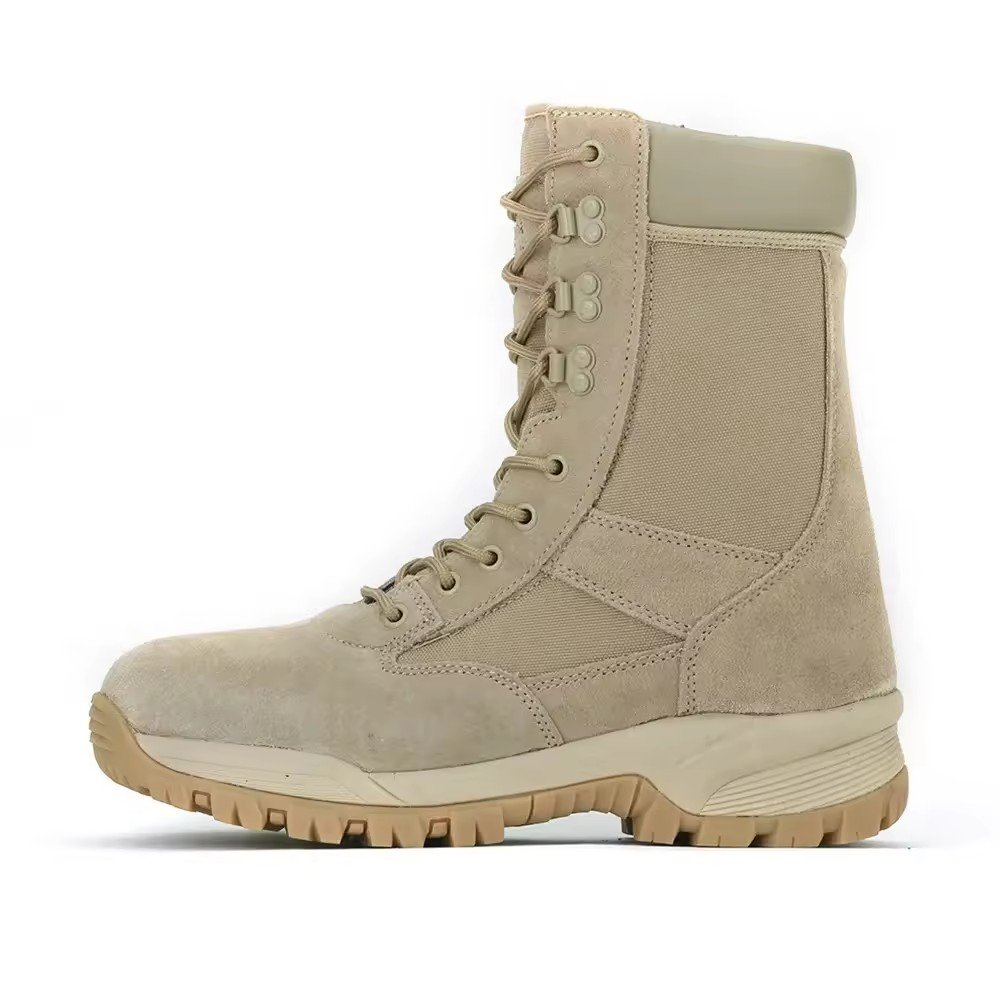 Hot sales Training Outdoor boots men,Comfortable Desert Boots anti-slip, Desert Boots with zipper