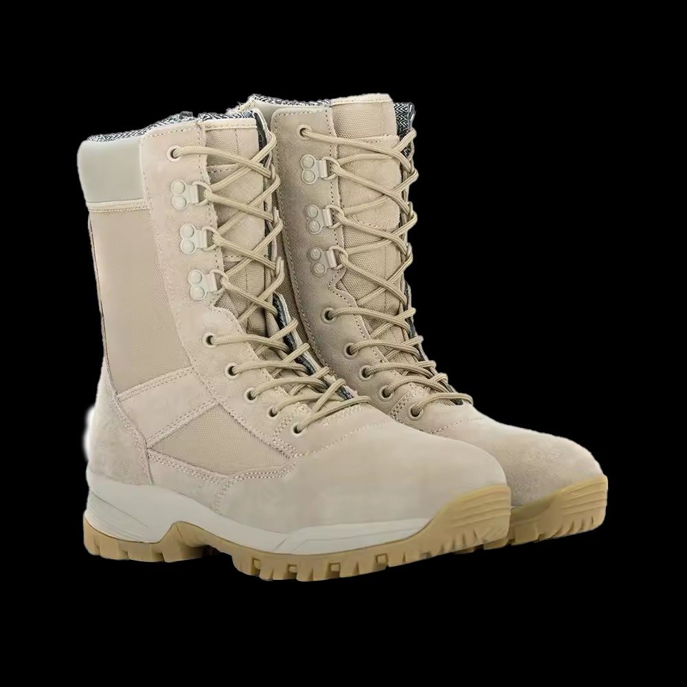 Hot sales Training Outdoor boots men,Comfortable Desert Boots anti-slip, Desert Boots with zipper