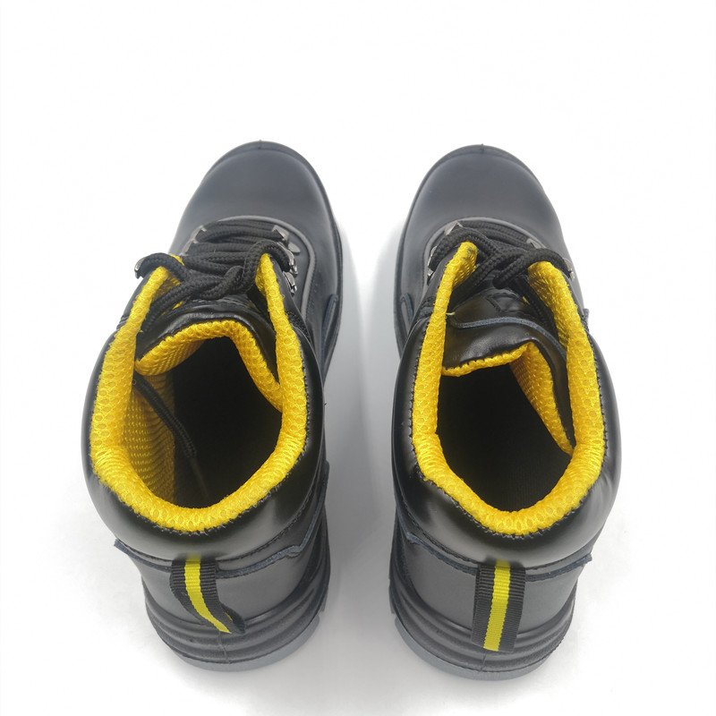 Wholesale Steel Toe Men Safety Shoes oil resistant non slip safety boots anti static work shoes puncture proof