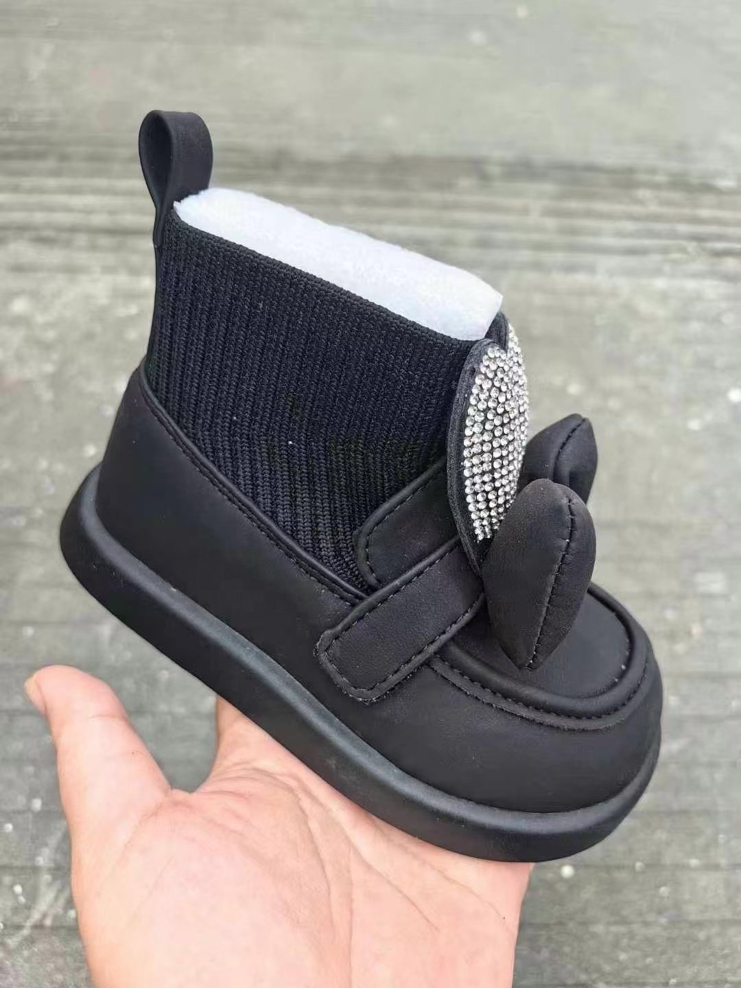 Baby Leather boots Girls' fashion ankle good quality boots Warm boys' boots mix design wholesale
