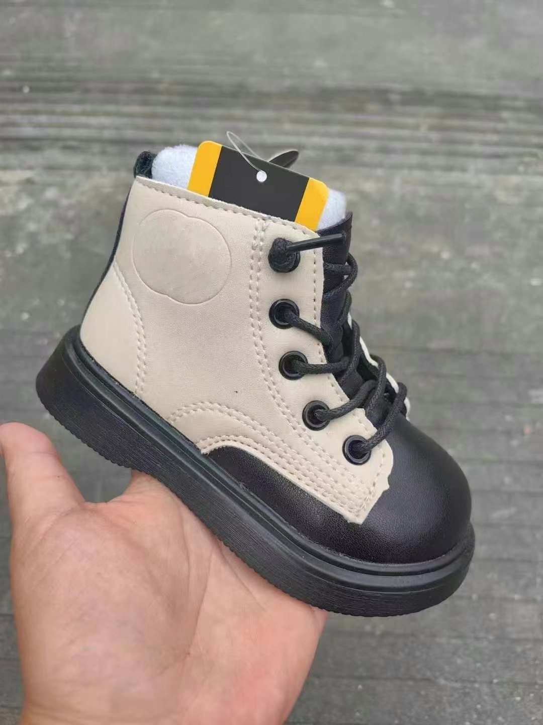 Baby Leather boots Girls' fashion ankle good quality boots Warm boys' boots mix design wholesale