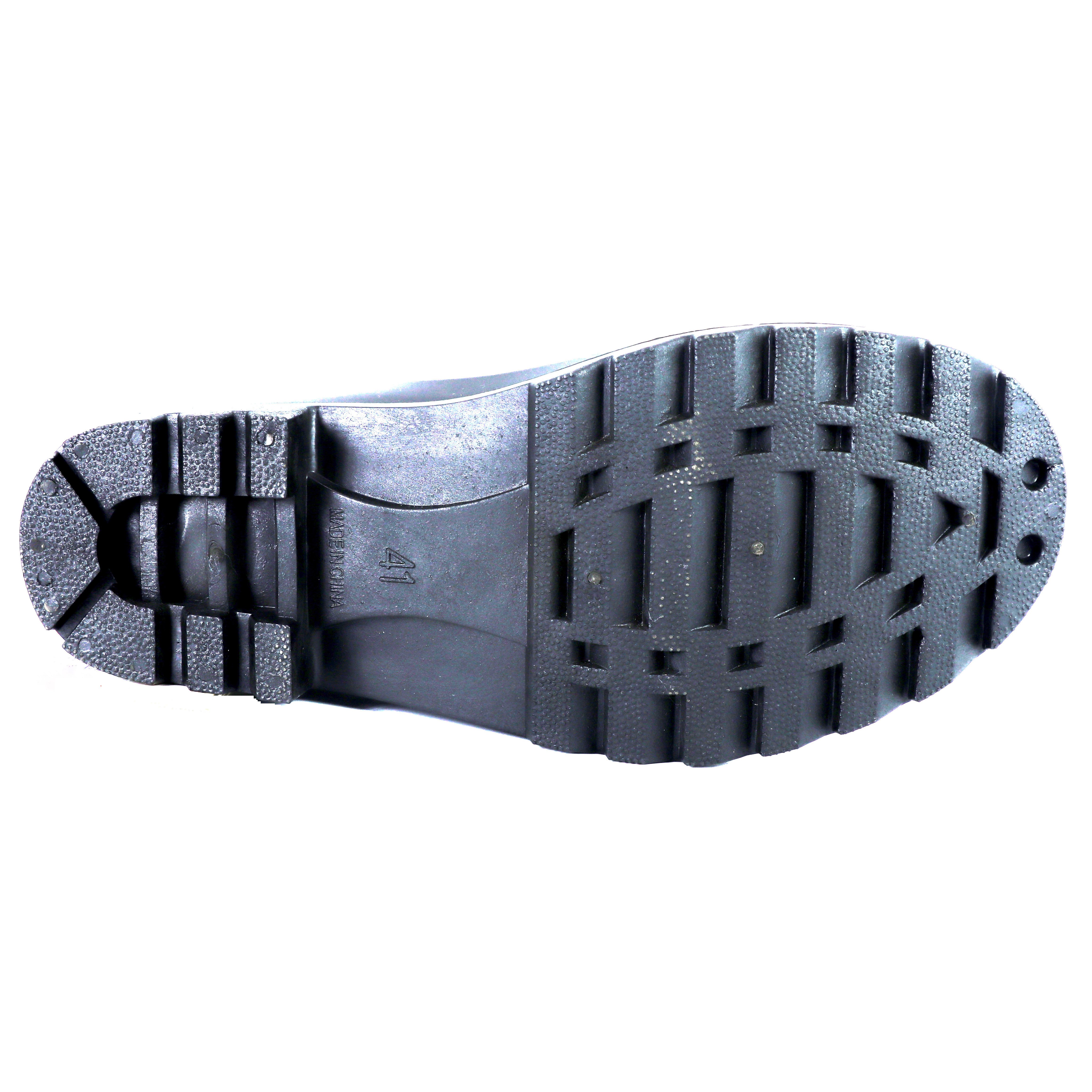 Factory Stock Selling Medium High Rain Boots Wellies Gumboots Solid Color Rain Boots For Men