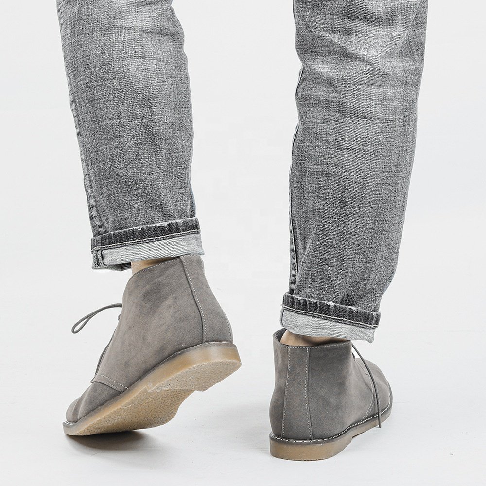 Classic men's boots breathable all-match suede boots desert boots