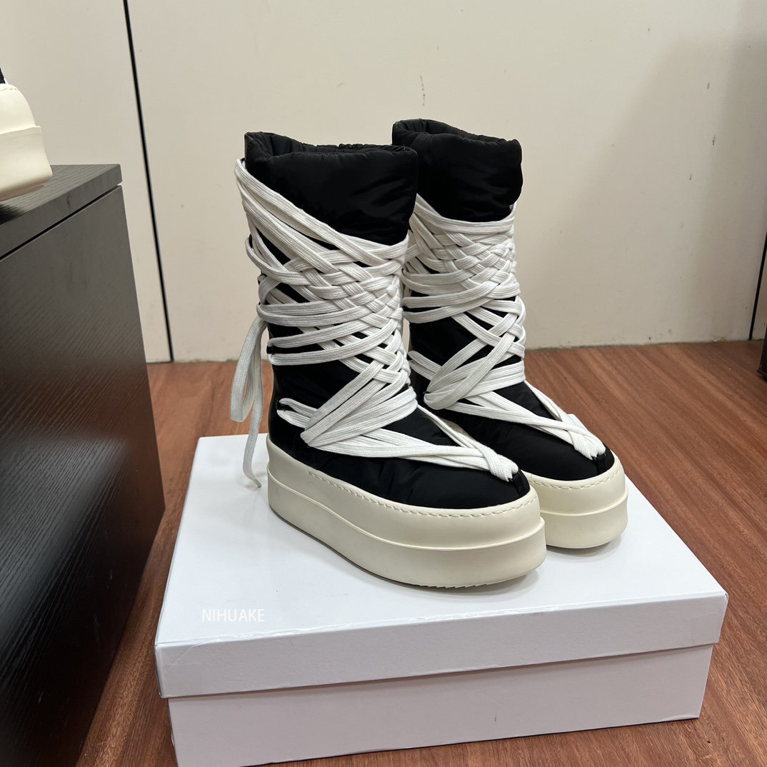 Top Quality Women Men Platform Designer Snow Boots Designer Shoes Bigrocks Boots