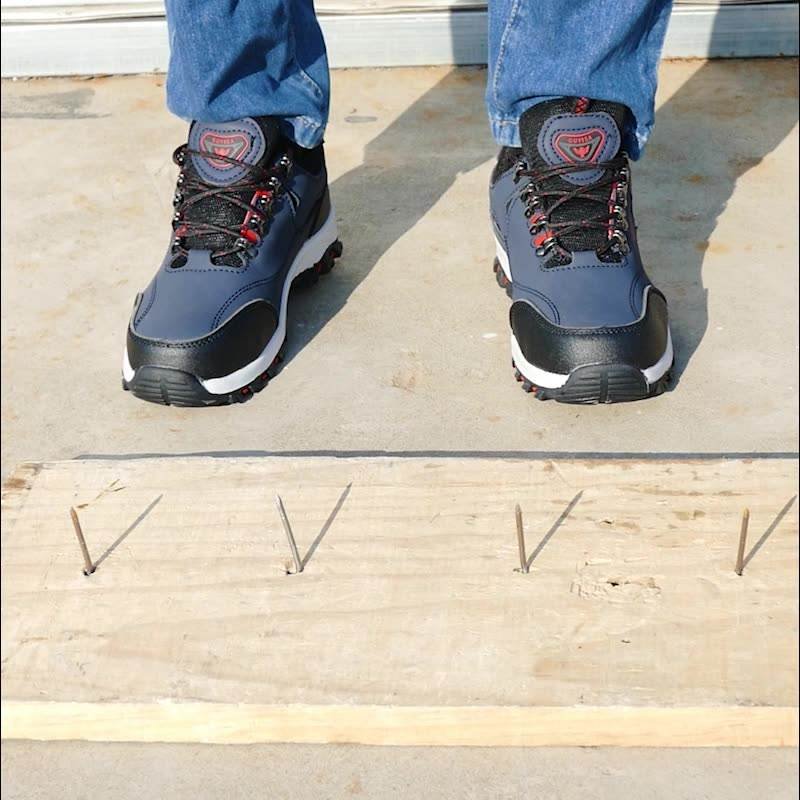 Men's Welders Safety Shoes Anti-smash and Anti-puncture TPR Safety Protective Shoes