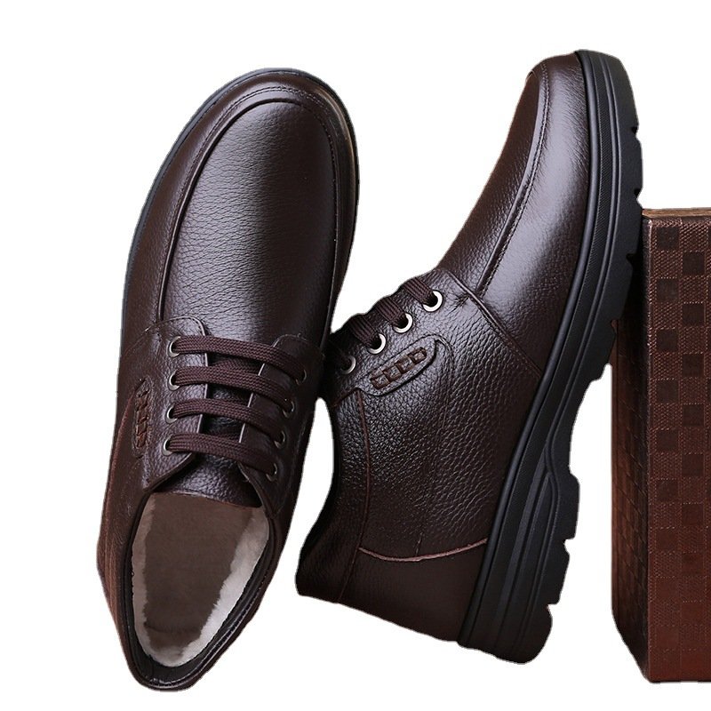 Italian Classic Leather Shoes Men Office Formal Shoes Men's Dress Shoes & Oxford for Men