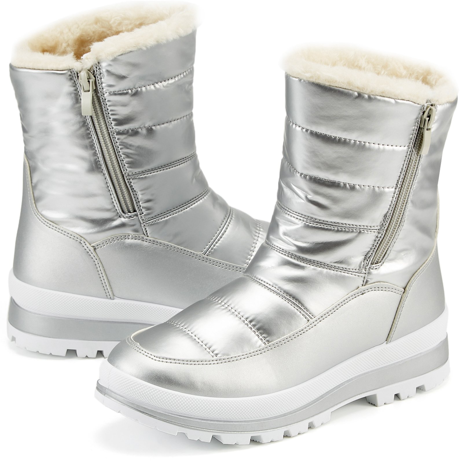 Wholesales Fashionable Warm Snow OEM Custom Ankle Snow Leather Boots Furry Boots for women Women's Fur Boots