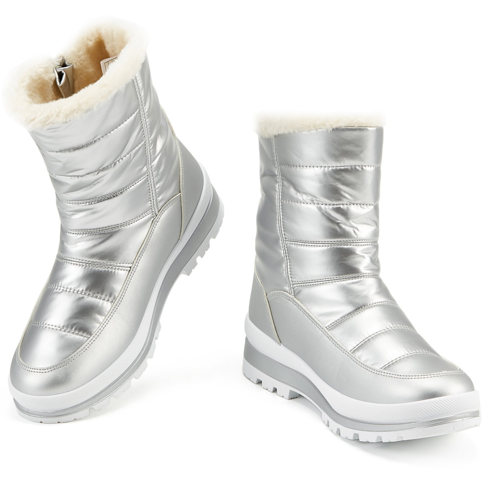 Wholesales Fashionable Warm Snow OEM Custom Ankle Snow Leather Boots Furry Boots for women Women's Fur Boots