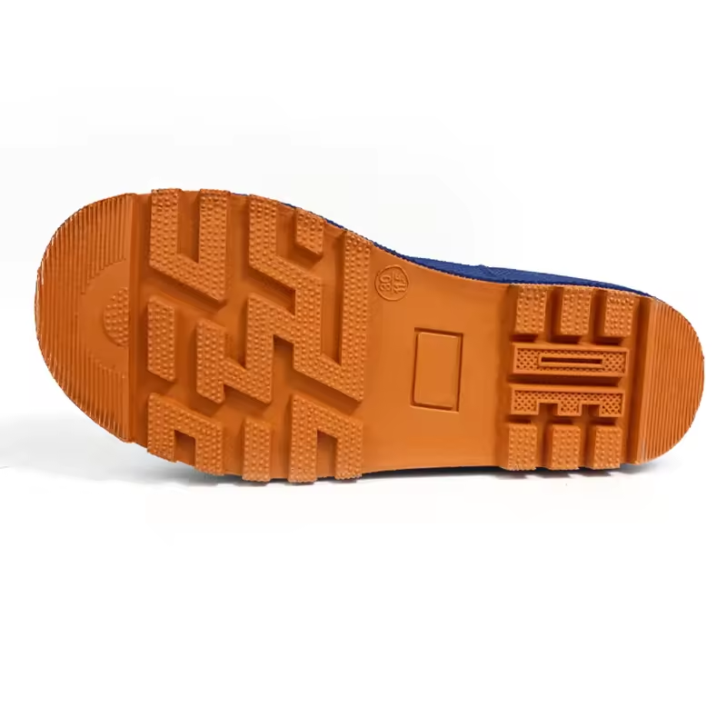 Factory Custom Logo Waterproof Gum Boots Anti-skidding rubber rain shoes boots For Outdoor Use