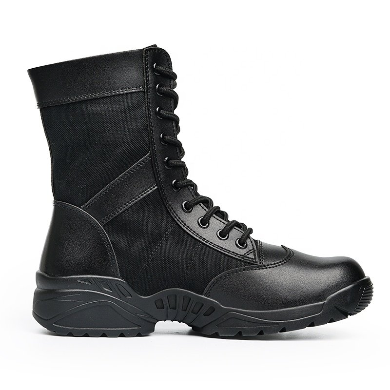Large Size Genuine Leather Army-Type Boots Non-Slip Breathable Militar-Type Jungle Hunting Boots For Men