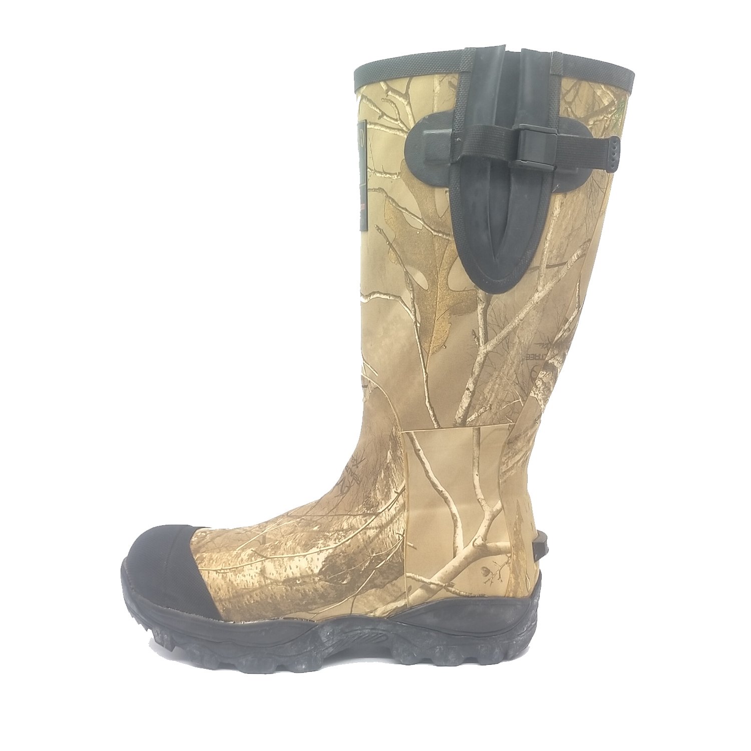 Manufacture direct sell OEM neoprene waterproof wellington hunting camouflage rubber boots insulated boots