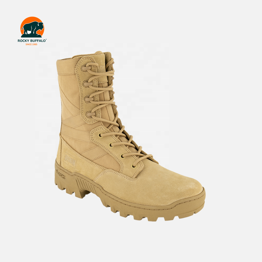 Rocky Buffalo Custom american men's boots tactical desert for retail