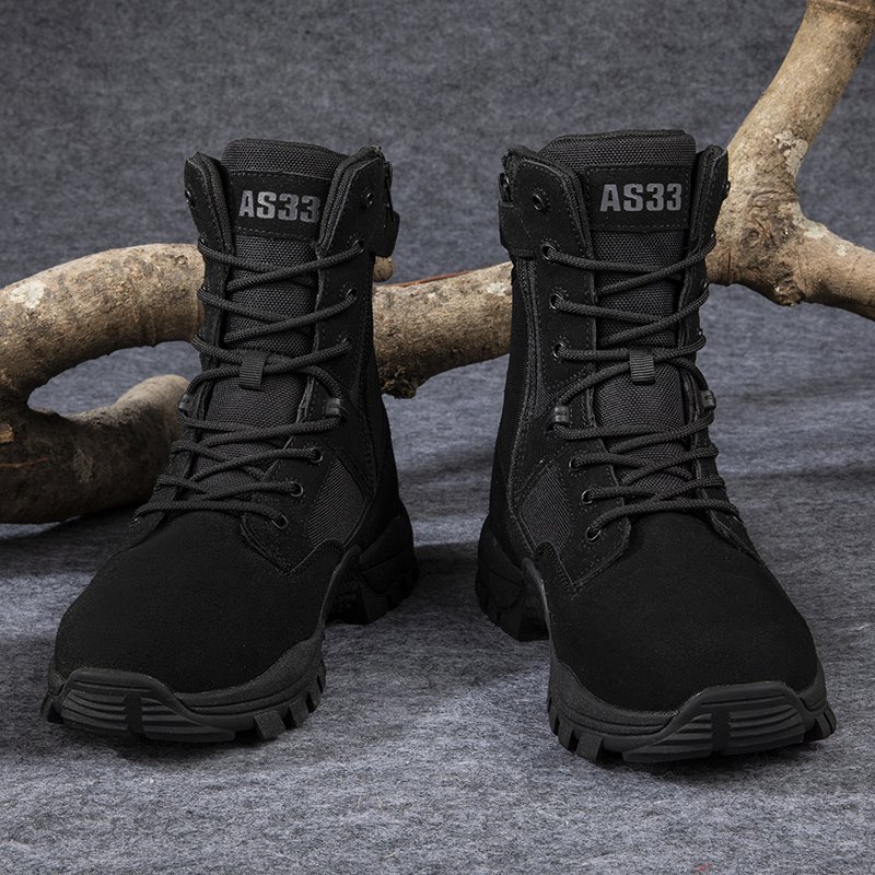 Hight-Top Mens Large Size Doublesafe Hot Sale Custom Camouflage Hiking boots Comfortable Designer Molded Sole For Men Snow Boots