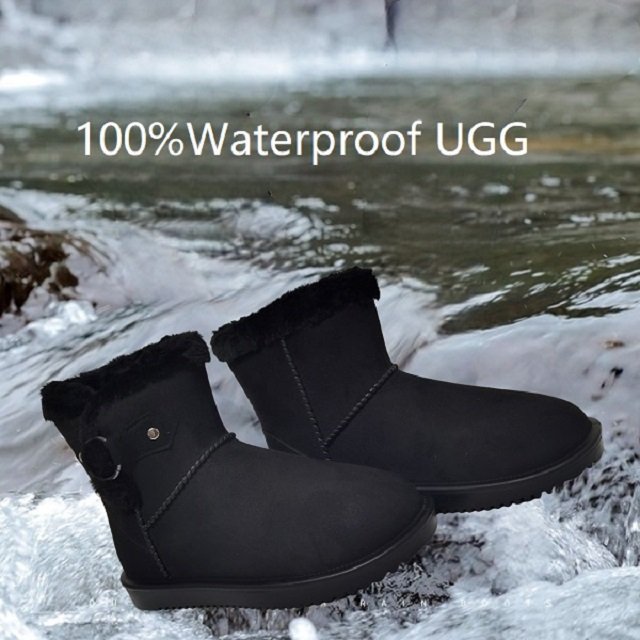 Custom Winter Warm Ankle Soft Snow fake Fur Thick Sole Platform winter Boots for Women