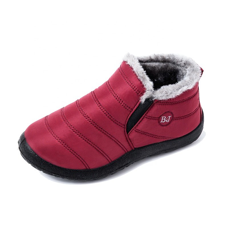 BAIRUILUN Customized Snow Boots For Women Keep Warm Comfy Soft Ankle Boots Winter Boots Men Waterproof