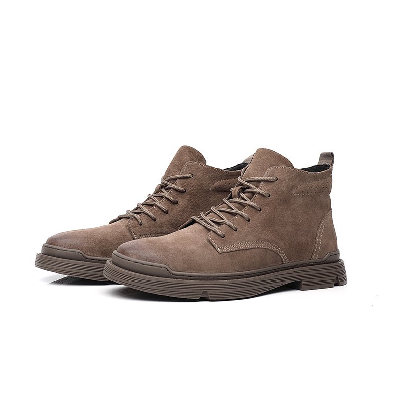 Brand new work for men men's casual boots with high quality