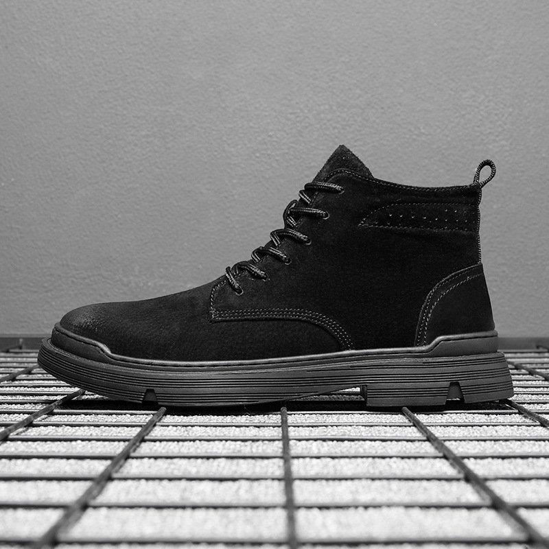 Brand new work for men men's casual boots with high quality