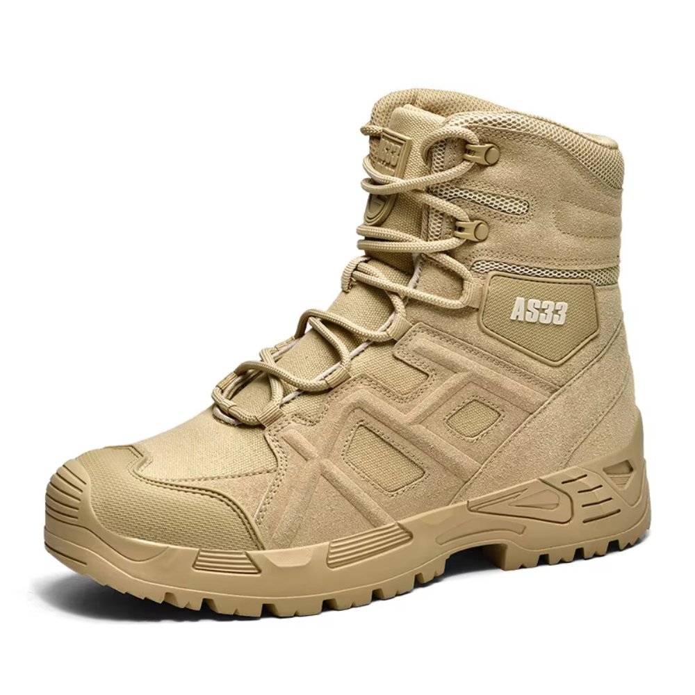 Wholesale Tactical boots high top outdoor boots hiking shoes desert tooling boots men