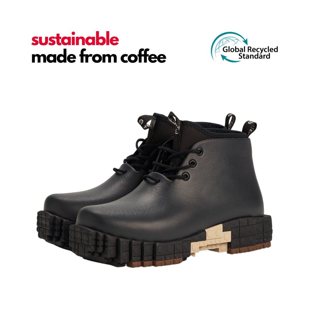 New Arrival Chunky Sole Waterproof Outdoor Eva Machine Washable Lace Up Boots Ba01