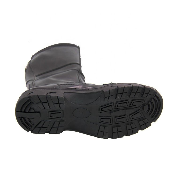 Discounted price China factory high-end design men's black leather boots classic men's