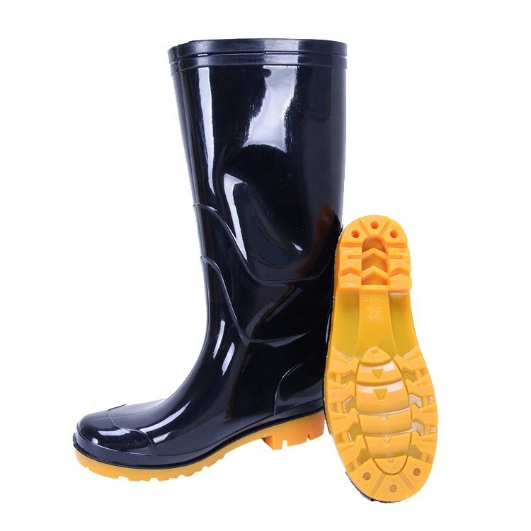 Wholesale Waterproof Rubber Rain Boots Water Resistant Rain Boots Anti-slip Washable Protection for Men Women
