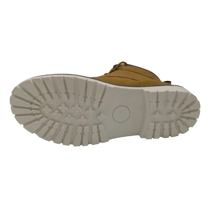 Leather comfortable waterproof anti-smash anti-puncture cowboy boots industrial construction safety boots work boots