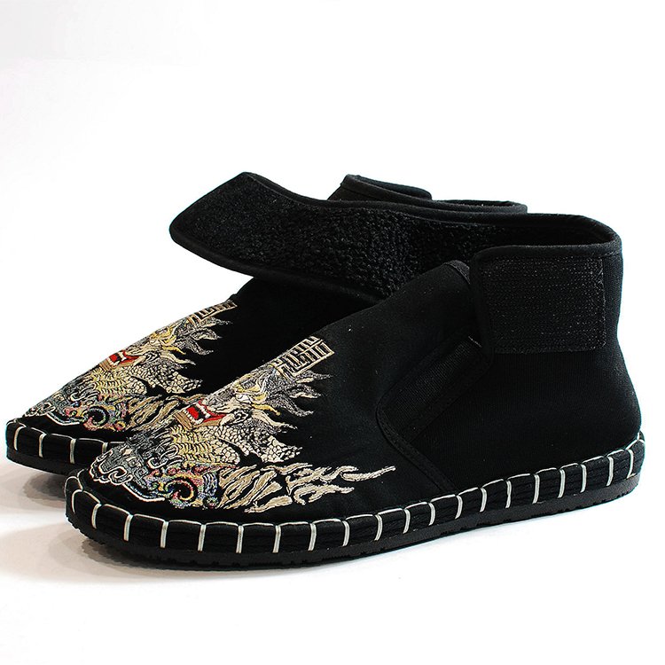 Factory Wholesale Custom Embroidery Boots For Winter Snow Men Snow Boots Warm