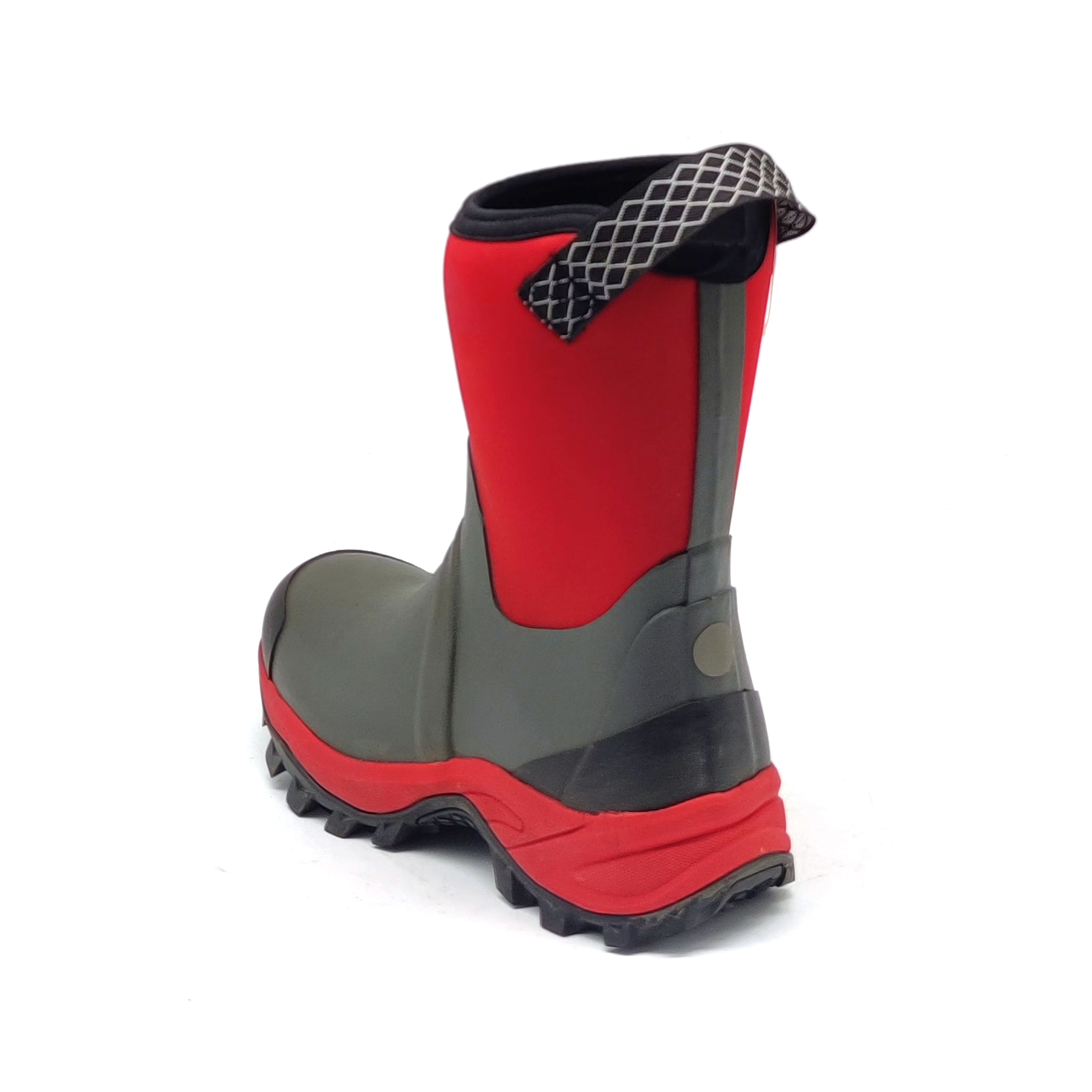 high quality manufacture customized ankle high women's neoprene rubber boots for outdoors winter boots