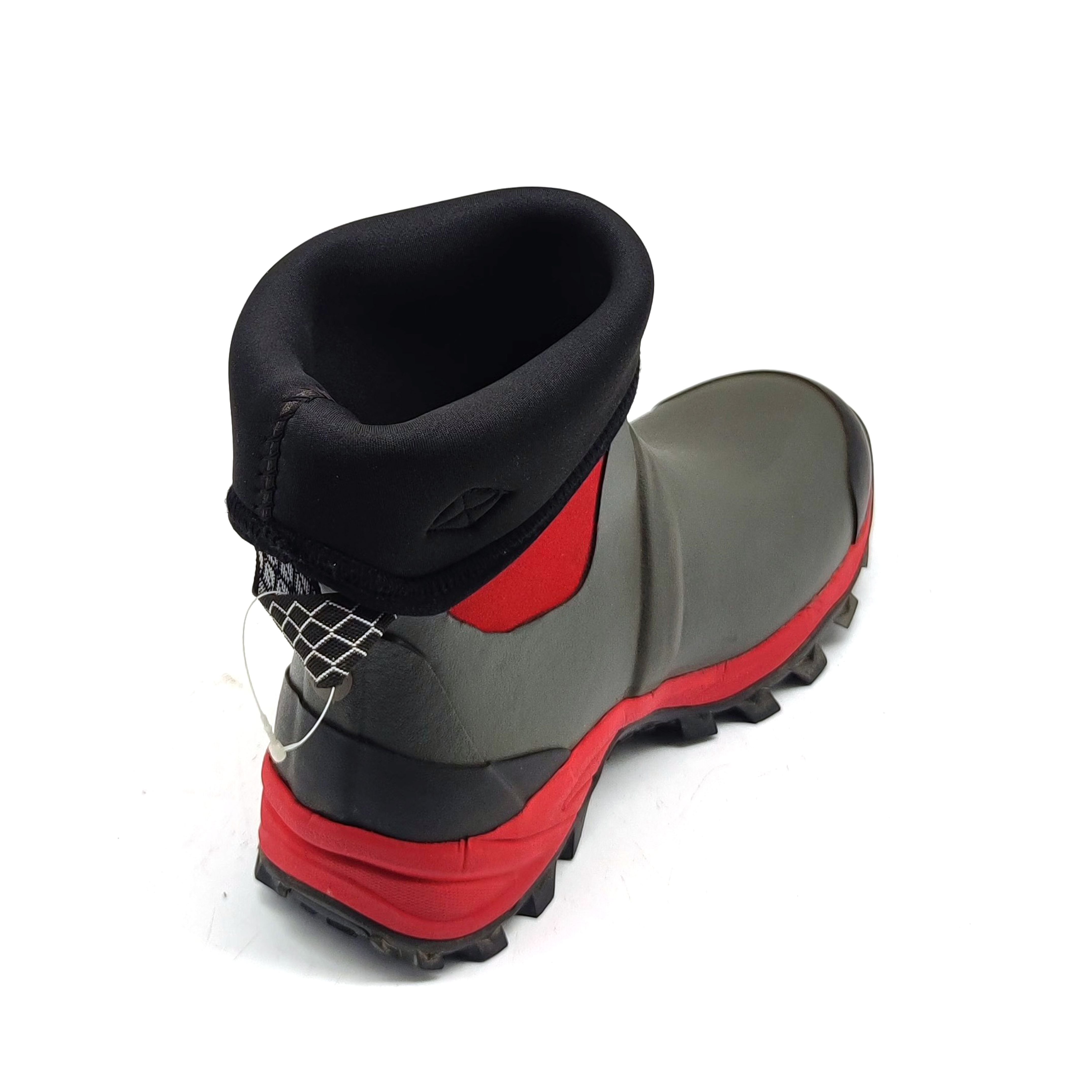 high quality manufacture customized ankle high women's neoprene rubber boots for outdoors winter boots
