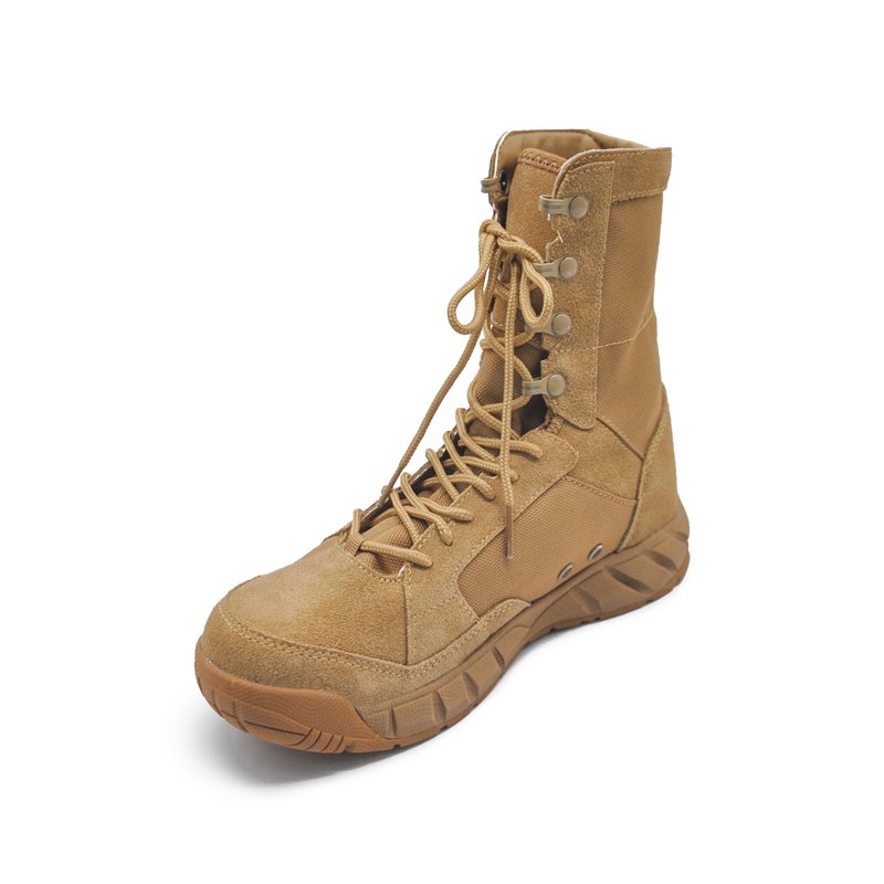 Leather Outdoor Shoes Tactical Desert Low Price Black Combat Boots Ankle Boot Men Rubber Mesh