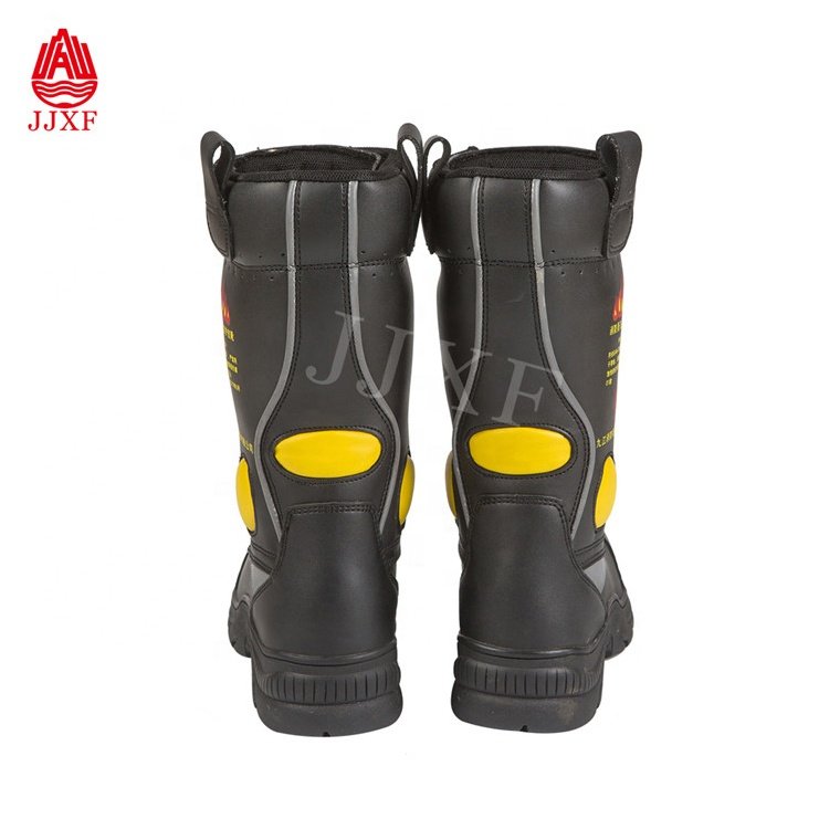 Wholesale high quality low price best safety shoe brand fire fighting safety boots