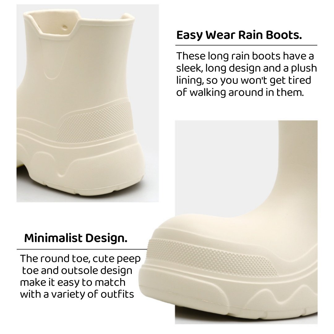 2024 High Quality Soft EVA Rain Boots For Women Customised Wholesale Anti-Slip Gardening Working Shoes for Ladies