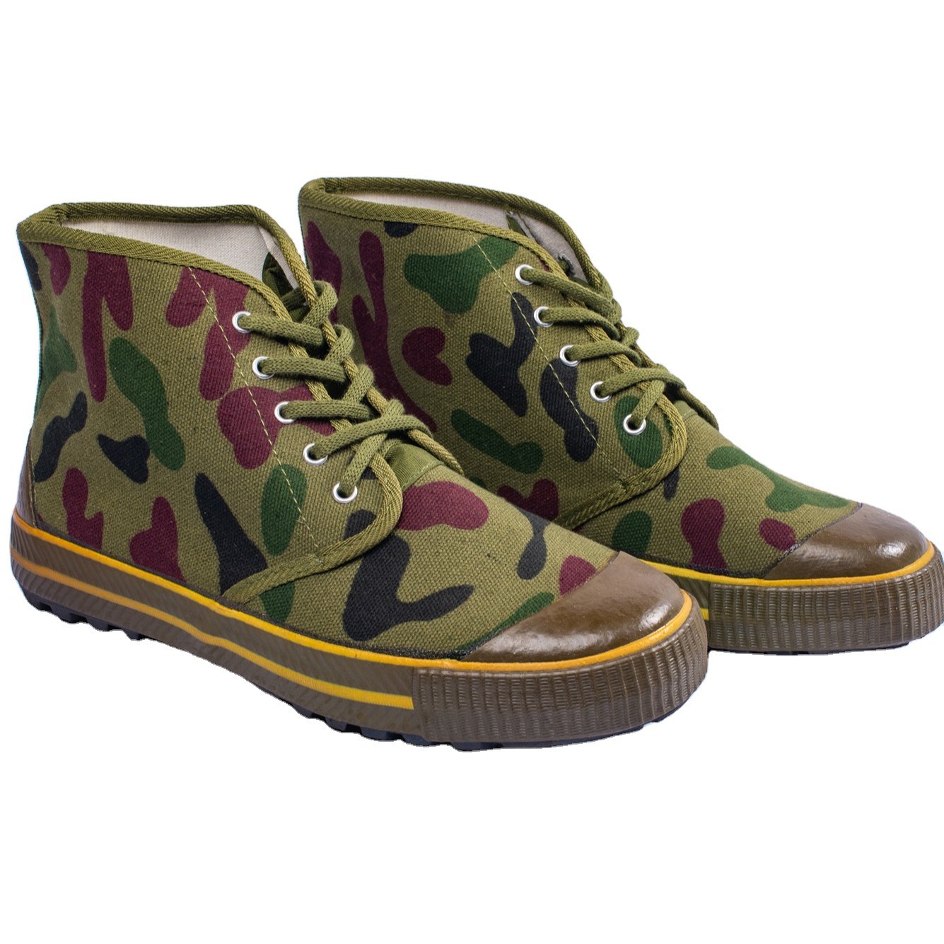 Cheap Work Shoes Security Training Working Boots Non-Slip & Wear-Resistant Rubber Sole Work Canvas Shoes