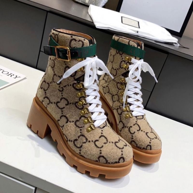 Autumn and winter chunky heel GG designer boots luxury brand women designer boots plus size 35-42 ladies designer boots