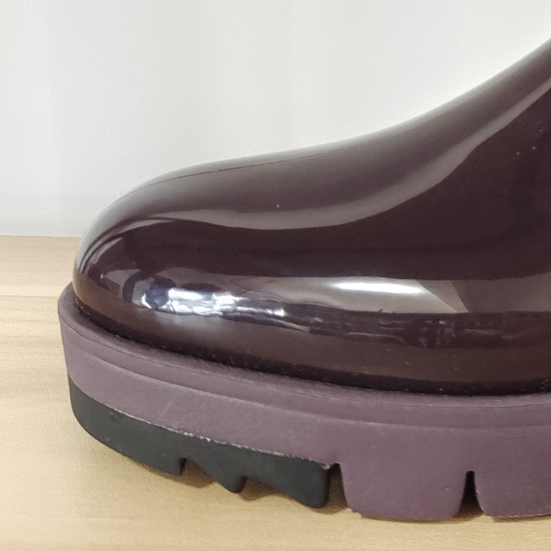 wholesale ladies fashion rubber rain boots designer pvc sole chelsea waterproof rain boots for women