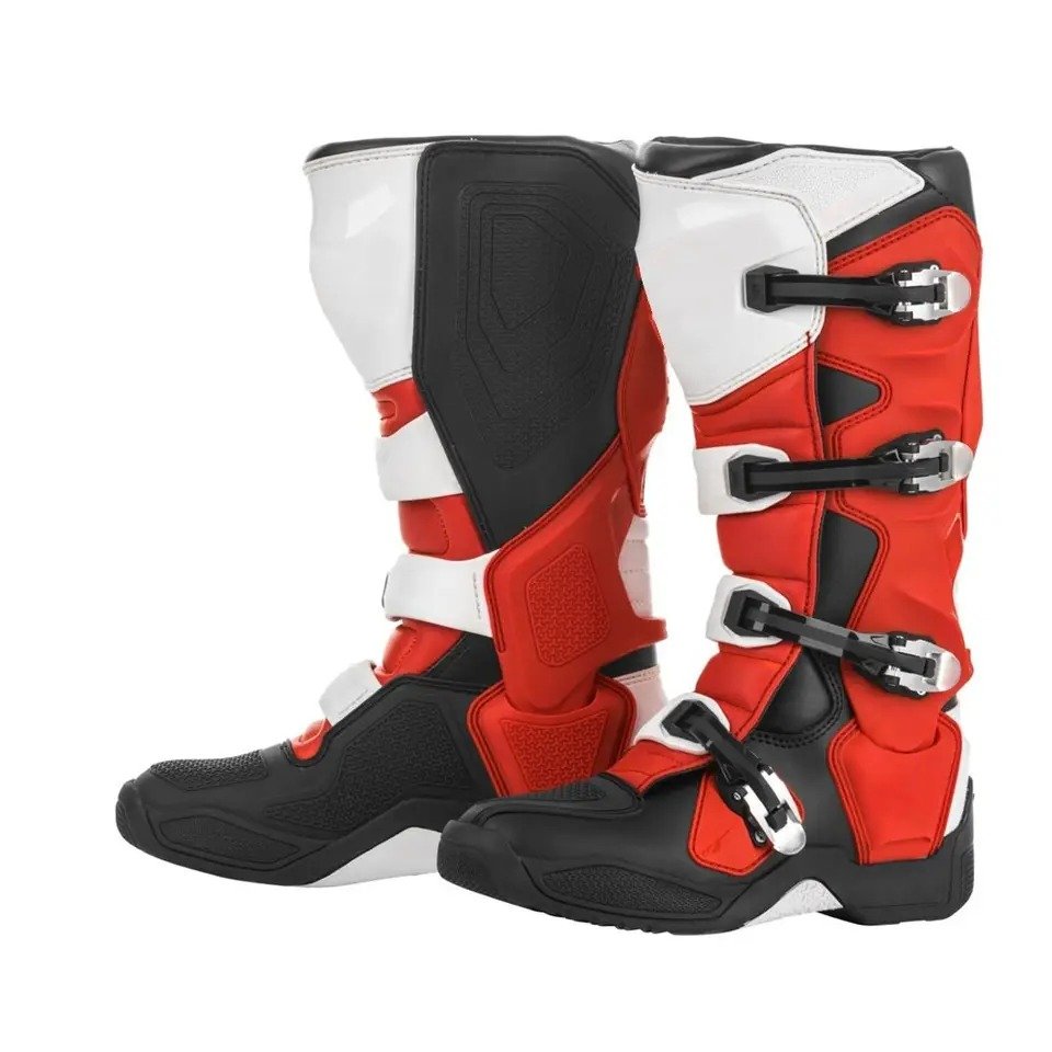 Waterproof Breathable Leather Sports Motorcycle Shoes Riding Racing Motorbike Motocross Boot For Men In Cheap Price