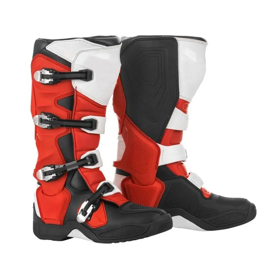 Waterproof Breathable Leather Sports Motorcycle Shoes Riding Racing Motorbike Motocross Boot For Men In Cheap Price